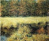 Robert Reid Canvas Paintings - Autumn Landscape